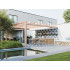 Keramische terrastegel | 60x60 cm | Tilestone CerBlue Dark Pattern