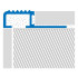 Profile | 2x270 cm | Stair Nosing Alu Anodized Silver