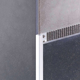 Profiel | 1x270 cm | Alu Gepoedercoat Puur Wit, Vierkant