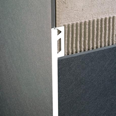Profiel | 0.8x270 cm | L-Profiel Alu Gepoedercoat Puur Wit