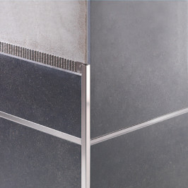 Profiel | 0.8x270 cm | Alu Geanodiseerd Zilver, Vierkant