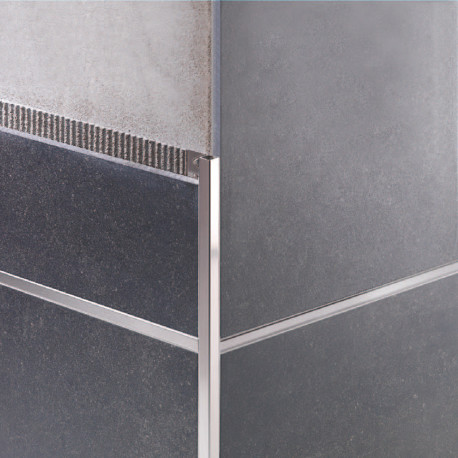 Profile | 0.8x270 cm | Alu Anodized Silver, Square
