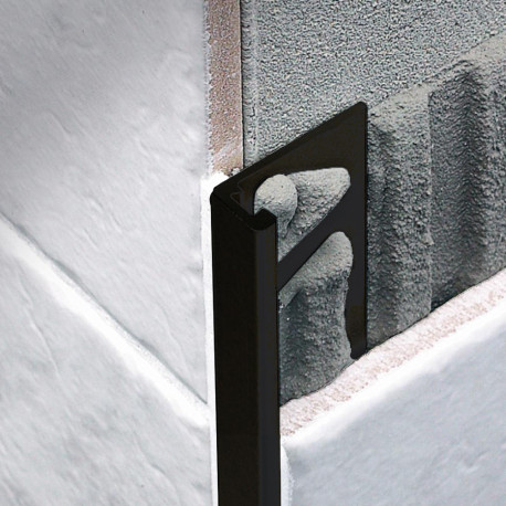Profile | 1.25x270 cm | L-Profile Pvc Black 12mm