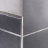 Profiel | 1.25x270 cm | Alu Geanodiseerd Zilver, Vierkant 