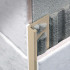 Profiel | 1.25x270 cm | L-Profiel Pvc Donker Beige