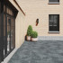 Keramische terrastegel | 80x80 cm | Tilestone Belga Nero