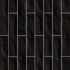 Keramische wandtegel | 5x25 cm | Materia Straight Black