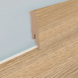 Laminate skirting boards | 5.8x240 cm | Q-Click Ontario Oak