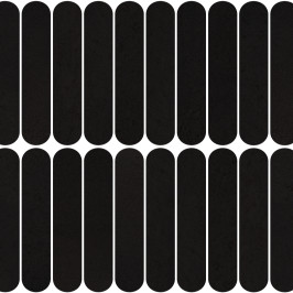 Keramische wandtegel | 5x25 cm | Materia Curve Black