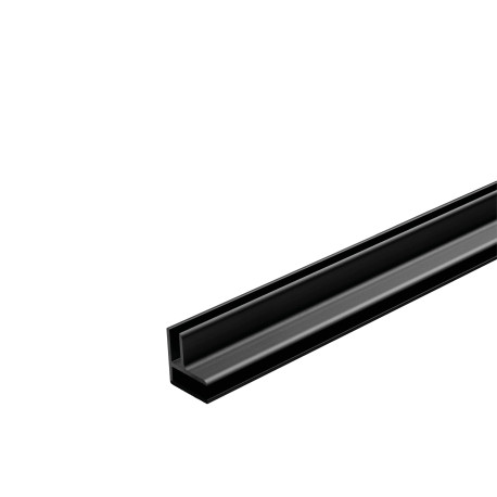 Profile | 1.6x260 cm | Dumawall Inside Corner L-profile Black