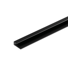 Profiel | 2.3x260 cm | Dumawall Afboordingsprofiel Black