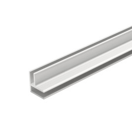 Profiel | 1.6x260 cm | Dumawall Binnenhoek L-Profiel Aluminium