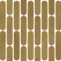 Keramische wandtegel | 5x25 cm | Materia Curve Amber