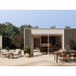 Ceramic terrace Tile | 60x60 cm | Tilestone Vena Beige