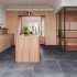 Ceramic floor and wall tile | 80x80 cm | Tilestone Condroz Anthracite