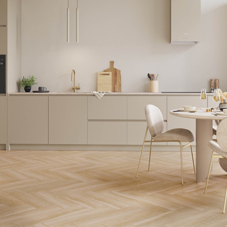 Keramisch parket | 15.3x58.9 cm | Pecan Beige
