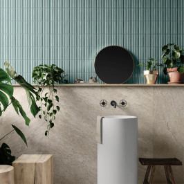 Keramische wandtegel | 32x62.5 cm | Kitkat Deco Lingot Aqua