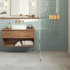 Click vinyl/PVC | 47x91.5 cm | VYGO Tiles Essential Crete