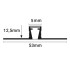 Profile | 0.5x270 cm | Movement Joint Dark Beige 