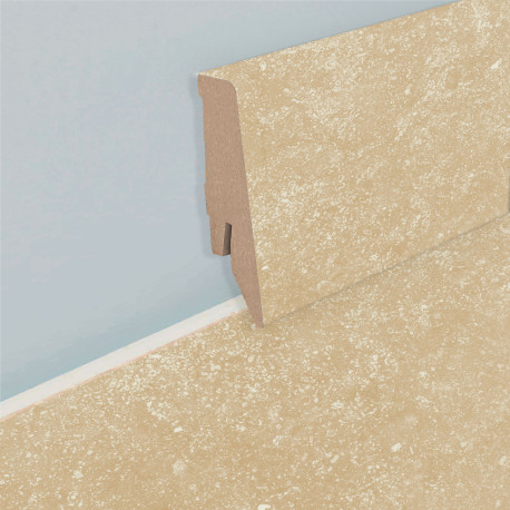 Laminate skirting boards | 5.8x240 cm | Q-Click Chateau Beige