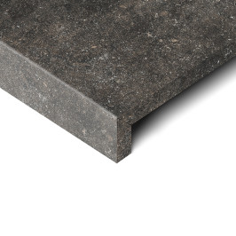 Keramische zwembadboord | 80x80 cm | Tilestone Belga Nero LOT op=op