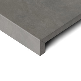 Keramische zwembadboord | 80x80 cm | Tilestone Arc Grey LOT op=op
