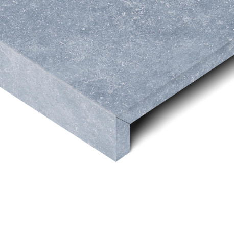 Ceramic swimming pool border | 60x60 cm | Tilestone Essentials Blue Stone Grey Clearance Lot
