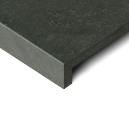 Keramische zwembadboord | 80x80 cm | Tilestone Belgian Black LOT op=op