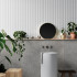 Keramische wandtegel | 32x62.5 cm | Kitkat Deco Lingot White