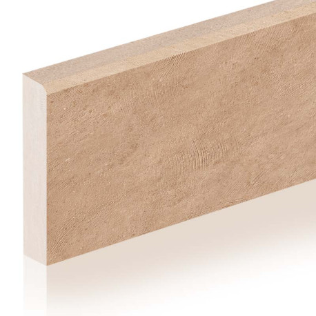 Ceramic skirting boards | 8x100 cm | Tilestone Beton Ciré Terra