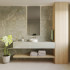 Ceramic floor and wall tile | 80x80 cm | Tilestone Stone Edge Ivory
