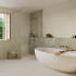 Polished ceramic tile | 60x120 cm | Tilestone Onyx Green