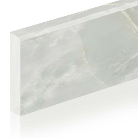 Ceramic skirting boards | 7x120 cm | Tilestone Onyx Green