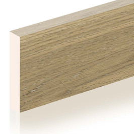PVC skirting boards | 6x240 cm | VYGO Authentic Oak Biscuit