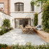 Keramische terrastegel | 90x90 cm | Tilestone Betontec Perla